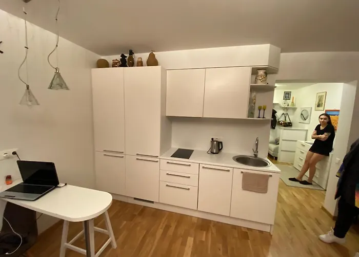 Cozy Flat With Side Baltic Sea View 아파트 페르누